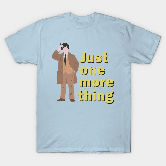 Lieutenant Columbo T-Shirt by Jennifer Ladd